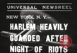 Standbild Harlem Ausschreitungen New York City USA, 1935, aus Sekunde 1 historischem Filmmaterial Videoclip 65675063944
