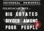 Image estates distribués en mauvais Colhuacan Mexique, 1935, de la seconde 5 séquences d'archives historiques vidéo 65675063947