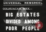 Image estates distribués en mauvais Colhuacan Mexique, 1935, de la seconde 7 séquences d'archives historiques vidéo 65675063947