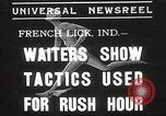 Image of French Link Spring Hotel waiters French Lick Indiana USA, 1935, second 1 stock footage video 65675063948