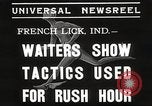Image of French Link Spring Hotel waiters French Lick Indiana USA, 1935, second 3 stock footage video 65675063948