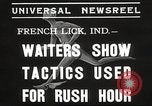 Image of French Link Spring Hotel waiters French Lick Indiana USA, 1935, second 5 stock footage video 65675063948