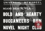Immagine di Cena dei Pirati club teatro Miami Beach Florida USA, 1935, secondo 4 filmato di repertorio 65675063950