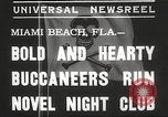 Immagine di Cena dei Pirati club teatro Miami Beach Florida USA, 1935, secondo 5 filmato di repertorio 65675063950