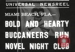 Immagine di Cena dei Pirati club teatro Miami Beach Florida USA, 1935, secondo 7 filmato di repertorio 65675063950