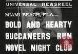 Immagine di Cena dei Pirati club teatro Miami Beach Florida USA, 1935, secondo 9 filmato di repertorio 65675063950