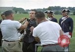 Standbild rocket Riemen Jet Pack Testflug am Pentagon Arlington Virginia USA, 1961, aus Sekunde 53 historischem Filmmaterial Videoclip 65675063979