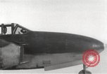 Image of First flight of Bell YP-59A jet airplane United States USA, 1942, second 5 stock footage video 65675063985