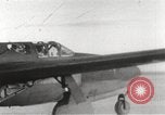 Image of First flight of Bell YP-59A jet airplane United States USA, 1942, second 7 stock footage video 65675063985