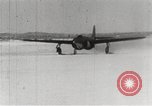 Image of First flight of Bell YP-59A jet airplane United States USA, 1942, second 20 stock footage video 65675063985
