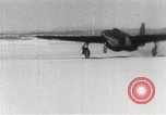 Image of First flight of Bell YP-59A jet airplane United States USA, 1942, second 21 stock footage video 65675063985