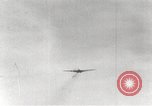 Image of First flight of Bell YP-59A jet airplane United States USA, 1942, second 27 stock footage video 65675063985