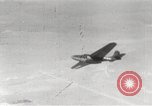 Image of First flight of Bell YP-59A jet airplane United States USA, 1942, second 38 stock footage video 65675063985