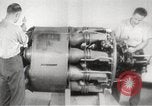 Image of First flight of Bell YP-59A jet airplane United States USA, 1942, second 50 stock footage video 65675063985