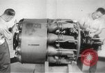 Image of First flight of Bell YP-59A jet airplane United States USA, 1942, second 53 stock footage video 65675063985