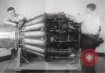 Image of First flight of Bell YP-59A jet airplane United States USA, 1942, second 58 stock footage video 65675063985