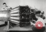 Image of First flight of Bell YP-59A jet airplane United States USA, 1942, second 61 stock footage video 65675063985