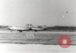 Image of Several U.S. military airplanes powered by GE jet engines United States USA, 1946, second 11 stock footage video 65675063986