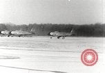 Image of Several U.S. military airplanes powered by GE jet engines United States USA, 1946, second 15 stock footage video 65675063986