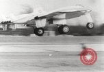 Image of Several U.S. military airplanes powered by GE jet engines United States USA, 1946, second 62 stock footage video 65675063986