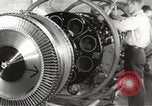 Image of Manufacture of GE jet engines and airplanes using them United States USA, 1952, second 58 stock footage video 65675063988