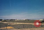 Image of construction at Air Base Vietnam, 1965, second 19 stock footage video 65675064016