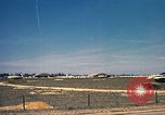 Image of construction at Air Base Vietnam, 1965, second 37 stock footage video 65675064016