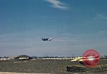 Image of construction at Air Base Vietnam, 1965, second 42 stock footage video 65675064016
