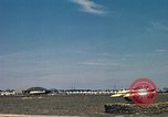 Image of construction at Air Base Vietnam, 1965, second 47 stock footage video 65675064016