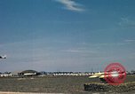 Image of construction at Air Base Vietnam, 1965, second 53 stock footage video 65675064016