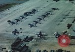 Image of aircraft parked Vietnam, 1965, second 44 stock footage video 65675064022