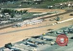 Image of aircraft parked Vietnam, 1965, second 61 stock footage video 65675064022