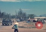 Image of traffic on road Vietnam, 1965, second 17 stock footage video 65675064025