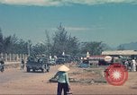 Image of traffic on road Vietnam, 1965, second 18 stock footage video 65675064025
