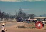 Image of traffic on road Vietnam, 1965, second 32 stock footage video 65675064025