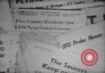 Image of Unidentified Flying Object Michigan United States USA, 1966, second 6 stock footage video 65675064057