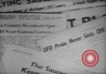 Image of Unidentified Flying Object Michigan United States USA, 1966, second 7 stock footage video 65675064057