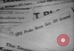 Image of Unidentified Flying Object Michigan United States USA, 1966, second 8 stock footage video 65675064057