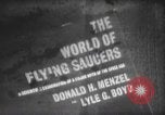 Standbild nicht identifizierte fliegende Objekt United States USA, 1966, aus Sekunde 1 historischem Filmmaterial Videoclip 65675064062
