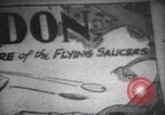 Standbild Nicht identifizierter Kontakt für Flying Object California United States USA, 1966, aus Sekunde 23 historischem Filmmaterial Videoclip 65675064063