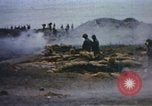 Image of US Marines in combat on Pacific island Pacific Theater, 1944, second 18 stock footage video 65675064074