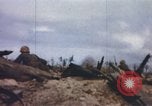 Image of US Marines in combat on Pacific island Pacific Theater, 1944, second 39 stock footage video 65675064074