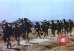 Image of US Marines in combat on Pacific island Pacific Theater, 1944, second 47 stock footage video 65675064074