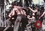 Image 5e Régiment de Marines Pavuvu Île Russell Îles Salomon Îles, 1944, de la seconde 13 séquences d'archives historiques vidéo 65675064086