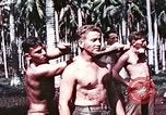 Image 5e Régiment de Marines Pavuvu Île Russell Îles Salomon Îles, 1944, de la seconde 39 séquences d'archives historiques vidéo 65675064086