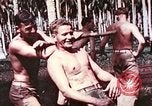 Image 5e Régiment de Marines Pavuvu Île Russell Îles Salomon Îles, 1944, de la seconde 44 séquences d'archives historiques vidéo 65675064086