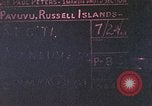 Image 5e Régiment de Marines Pavuvu Île Russell Îles Salomon Îles, 1944, de la seconde 52 séquences d'archives historiques vidéo 65675064086