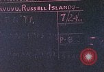 Image 5e Régiment de Marines Pavuvu Île Russell Îles Salomon Îles, 1944, de la seconde 55 séquences d'archives historiques vidéo 65675064086