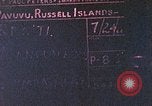 Image 5e Régiment de Marines Pavuvu Île Russell Îles Salomon Îles, 1944, de la seconde 56 séquences d'archives historiques vidéo 65675064086