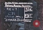 Image of 5th Marine Regiment Pavuvu Island Russell Islands Solomon Islands, 1944, second 31 stock footage video 65675064088